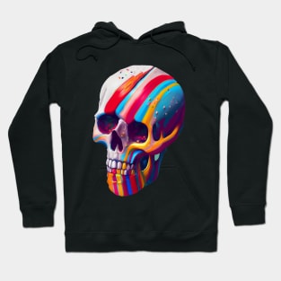 Cool Ice Cream Skull T-Shirt Hoodie